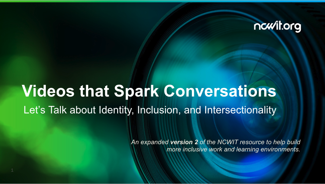 First slide of Videos that Spark Conversations